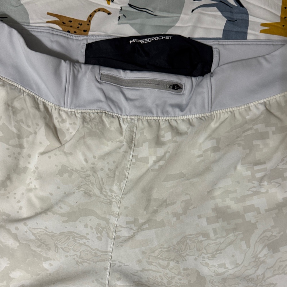 Under Armour Light Gray Camo Shorts